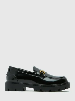 Schuh Black Lex Snaffle Loafers Sale