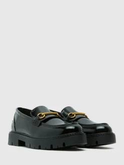 Schuh Black Lex Snaffle Loafers Sale