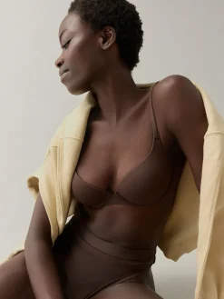 self. T Shirt Bra Bitter Chocolate Nude Online