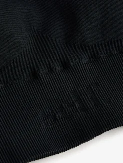 self. Seamfree Sports Crop Top Black Online