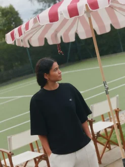 self. Black/White T-Shirts 2 Pack Clearance