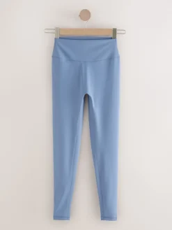 self. Blue High Waist Leggings Online