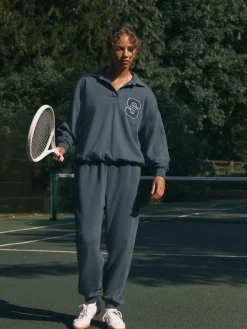 self. Rugby Sweatshirt Blue