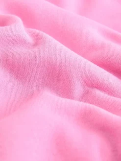 self. Bright Pink Cuffed Joggers