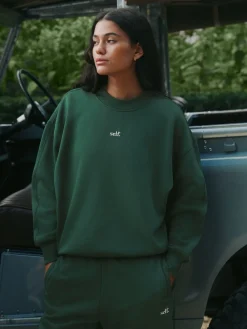 self. Sweatshirt Green New