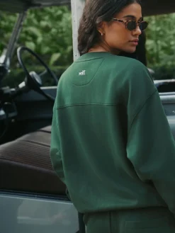 self. Sweatshirt Green New