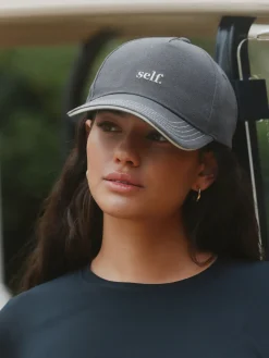 self. Slogan Cap Grey Clearance