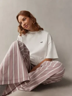 self. Short Sleeve Pyjamas Mauve