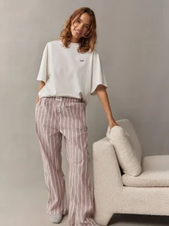 self. Short Sleeve Pyjamas Mauve