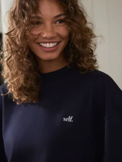 self. Short Sleeve Pyjamas Navy Stripe Best