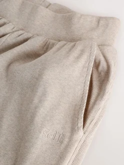 self. Ribbed Button Through Pyjamas Oatmeal Discount