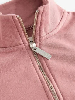 self. Half Zip Sweatshirt Pink Online