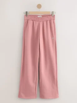 self. Pink Wide Leg Joggers Discount