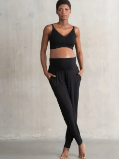 Seraphine Maternity & Nursing Hospital Bag Pyjamas 2 Piece Set Black