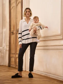 Seraphine Black Premium Organic Post Maternity Support Jeans