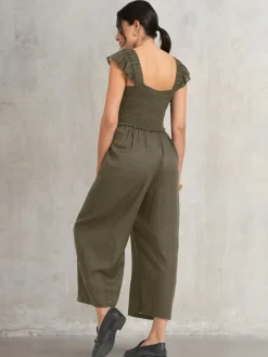 Seraphine Maternity Green Jumpsuit Online