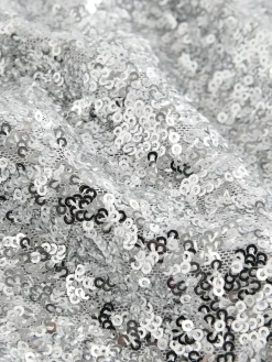 Next Sequin Jacket Silver Best