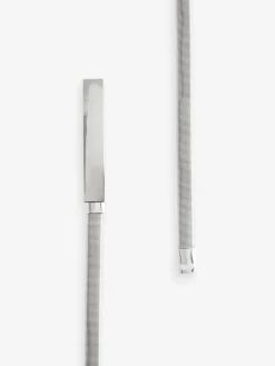 Next Skinny Stretch Plaque Belt Silver Online