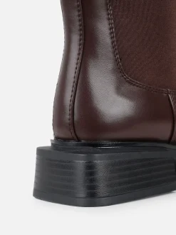 Simmi London Dorres Chelsea Ankle Boots Brown Outlet