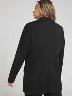 Simply Be Black Ponte Blazer Discount