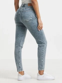 Simply Be Slim Mom Jeans Blue Online
