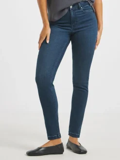 Simply Be Super Stretch Slim Jeans Blue