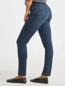 Simply Be Super Stretch Slim Jeans Blue