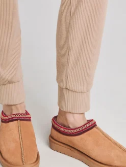 Simply Be Brown Wide Fit Wide Fit Embriodery Full Mules Brown Slippers Hot