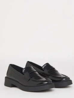 Simply Be Wide Fit Chunky Mary Jane Shoes Chrome black