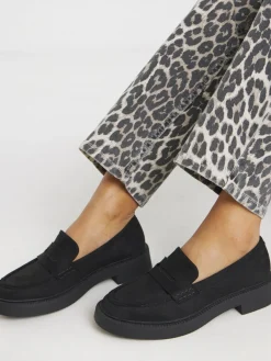 Simply Be Wide Fit Chunky Mary Jane Shoes Soft Black Best