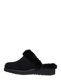 Skechers Black Keepsakes Wedge Time To Cruise Slippers Best