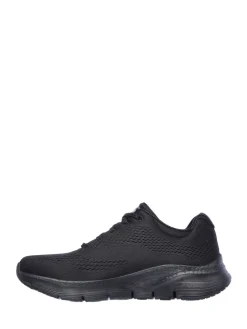 Skechers Black Standard Fit Arch Fit Womens Trainers Online