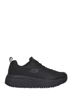 Skechers Black Womens Elite Slip Resistant Arch Fit Trainers Best