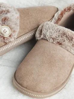 Skechers Cosy Campfire Fresh Toast Womens Slippers Brown Online