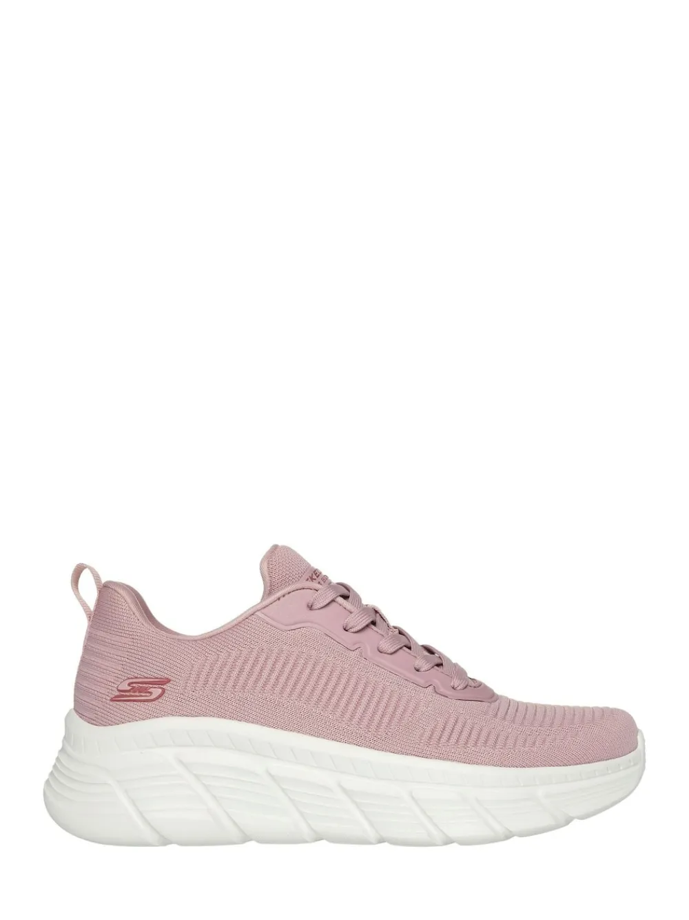 Skechers Womens Bobs B Flex Hi Flying Trainers Pink Outlet