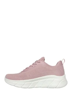 Skechers Womens Bobs B Flex Hi Flying Trainers Pink Outlet