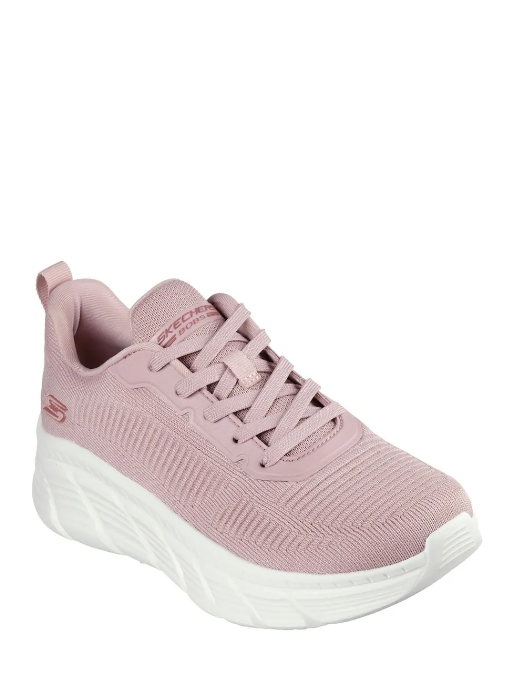 Skechers Womens Bobs B Flex Hi Flying Trainers Pink Outlet