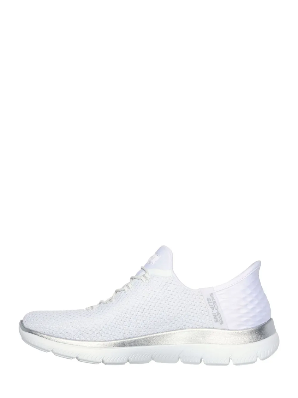 Skechers Womens Slip In Summits Dazzling Haze Trainers White Hot