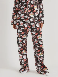 Skinnydip Black Peanuts Snoopy Love Pyjamas Set Online