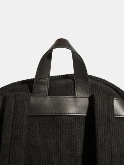 Skinnydip Black Red Ditsy Heart Print Embroidered Backpack Outlet