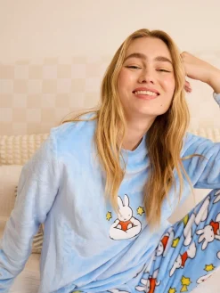 Skinnydip Blue Miffy x Cloud Fleece Pyjamas Set Outlet