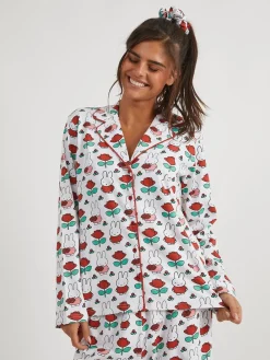 Skinnydip White Miffy Rose Pyjamas Set Outlet