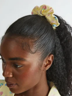 Skinnydip Yellow Yellow Ditsy Fruit Pyjama Set Hot