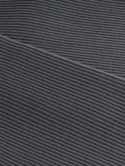 Next Slate Grey Ribbed Seamless High Waist Leggings Outlet