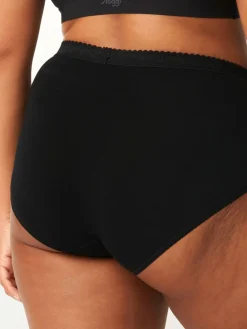 Sloggi Control Brief Knickers Black Hot