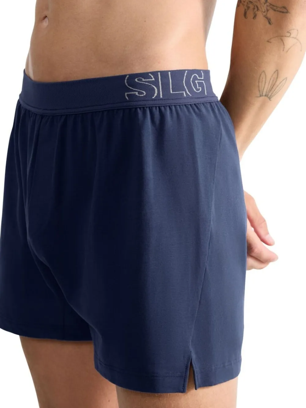 Sloggi Mens SLG Boxer Short Blue Chrome Online