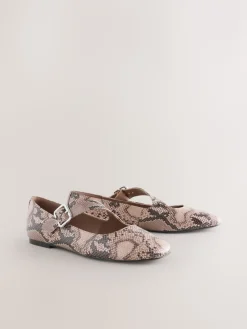 Next Forever Comfort® Asymmetric Mary Jane Shoes Snake Sale