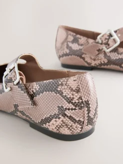 Next Forever Comfort® Asymmetric Mary Jane Shoes Snake Sale