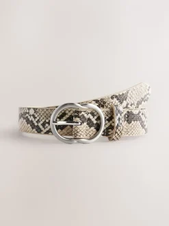 Next Snake Print Regular PU Belt Hot