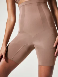 Spanx Super High Waist Dark Nude New